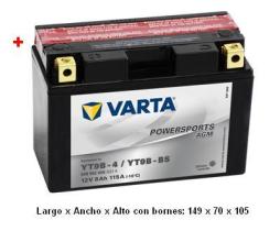 Baterias varta 50902 - VARTA MOTOCICLETA SELLADA(LF)-12V 1