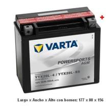 Baterias varta 51801 - VARTA MOTOCICLETA-12V 205**X72X164