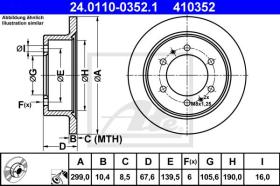 ATE 410352 - SCH DAEWOO KORANDO (KJ) (99-)