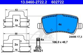 ATE 602722 - JGO. PASTILLAS FORD/VOLVO