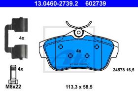  602739 - JGO. PASTILLAS CITROEN JUMPY (07-)