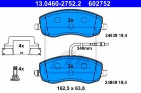 ATE 602752 - CITROEN C8 (02-)