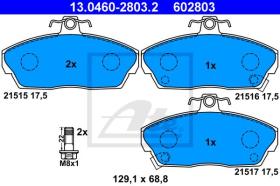 ATE 602803 - JGO. PASTILLAS HONDA CIVIC (3-T?RIG