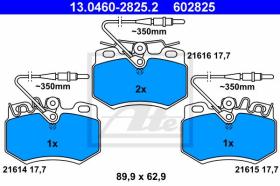 ATE 602825 - JGO. PASTILLAS CITROEN/PEUGEOT