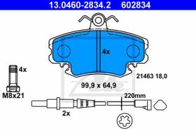  602834 - JGO. PASTILLAS DACIA/RENAULT