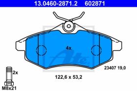  602871 - JGO. PASTILLAS CITROEN C2/C3