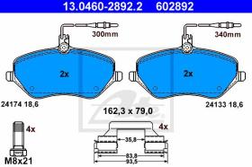  602892 - JGO. PASTILLAS CITROEN C5 III KOMBI