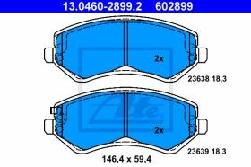  602899 - JGO. PASTILLAS CHRYSLER VOYAGER (RG