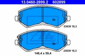 ATE 602899 - JGO. PASTILLAS CHRYSLER VOYAGER (RG