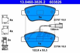  603826 - JGO. PASTILLAS ALFA/FIAT