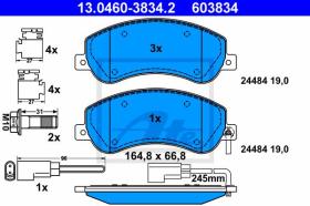  603834 - JGO. PASTILLAS FORD TRANSIT (06-)
