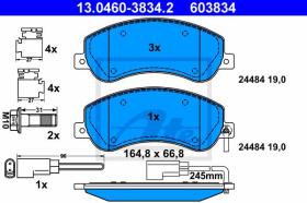 ATE 603834 - JGO. PASTILLAS FORD TRANSIT (06-)