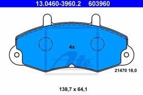 ATE 603960 - JGO. PASTILLAS FORD TOURNEO (94-00)