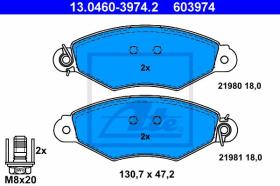 ATE 603974 - JGO. PASTILLAS CITROEN XSARA (N0) C