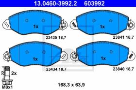  603992 - JGO. PASTILLAS FORD TRANSIT (00-06)