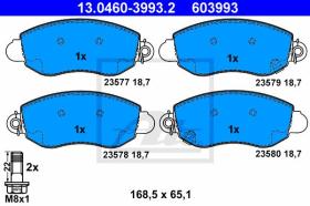  603993 - JGO. PASTILLAS FORD TRANSIT (00-06)