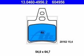  604956 - JGO. PASTILLAS CITROEN XANTIA (X1)