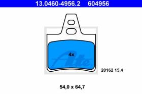 ATE 604956 - JGO. PASTILLAS CITROEN XANTIA (X1)