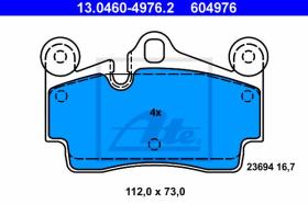  604976 - JGO. PASTILLAS AUDI Q7/TOUARET