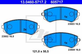  605717 - JGO. PASTILLAS NISSAN ALMERA (N15)