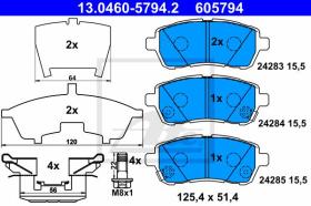 ATE 605794 - PASTILLA FRENO FORD