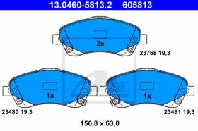  605813 - JGO. PASTILLAS TOYOTA AVENSIS (03-0