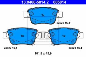  605814 - JGO. PASTILLAS TOYOTA AVENSIS (03-0