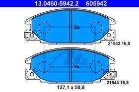  605942 - JGO. PASTILLAS ISUZU TROOPER (86-91