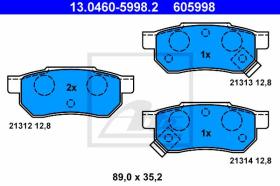  605998 - JGO. PASTILLAS HONDA/ROVER