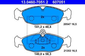 ATE 607051 - JGO. PASTILLAS DAEWOO LANOS (97-02)