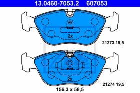 ATE 607053 - JGO. PASTILLAS VOLVO 850 KOMBI (92-