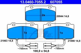  607055 - JGO. PASTILLAS ALFA ROMEO 33 (83-89
