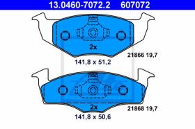 ATE 607072 - JGO. PASTILLAS SEAT IBIZA II (93-99