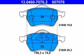 ATE 607076 - JGO. PASTILLAS FORD GALAXY I (95-06