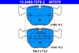 ATE 607078 - JGO. PASTILLAS BMW 5ER REIHE/E39 (9