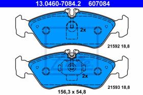  607084 - JGO. PASTILLAS MERCEDES BENZ TRANSP