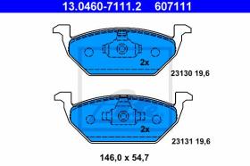  607111 - JGO. PASTILLAS AUDI/VOLKSWAGEN