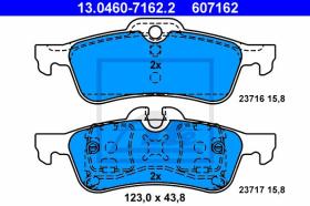  607162 - JGO. PASTILLAS MINI R50/R53 (00-06)