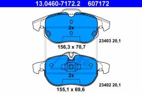  607172 - JGO. PASTILLAS FIAT/OPEL/SAAB