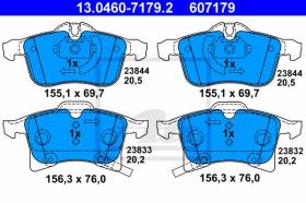 ATE 607179 - JGO. PASTILLAS OPEL ASTRA H / GTC /