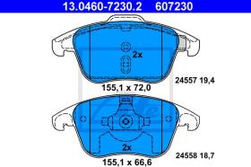  607230 - JGO. PASTILLAS CITROEN C4 GRAND PIC