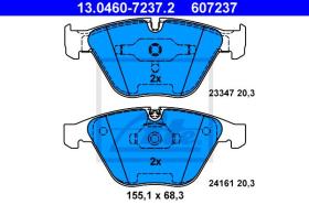 ATE 607237 - JGO. PASTILLAS BMW 3ER REIHE/E90 LI