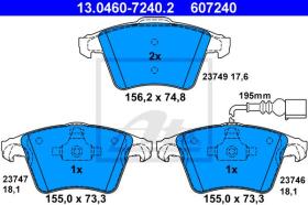  607240 - JGO. PASTILLAS VOLKSWAGEN TRANSPORT