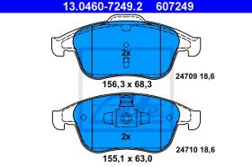 ATE 607249 - JGO. PASTILLAS RENAULT LAGUNA/SCENC