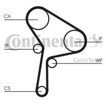 Continental CT1025 - CONTI SYNCHROBELT CORREA DE DISTRIB