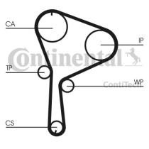 Continental CT1064WP1 - CONTI SYNCHROBELT KIT WAPU CON BOMB