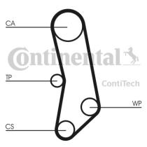 Continental CT503 - CONTI SYNCHROBELT CORREA DE DISTRIB