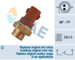 FAE 3723 - TERMOCONTACTO VENTILADOR