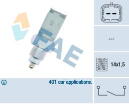 FAE 40491 - INTERRUPTOR MARCHA ATRáS