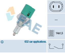 FAE 40600 - INTERRUPTOR MARCHA ATRáS